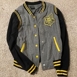 Women’s size M hufflepuff varsity jacket